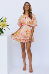 Lovely Limelight Dress Floral