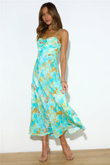 She'S The Fun Maxi Dress Teal
