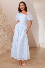 Luxe And Leisure Midi Dress Blue