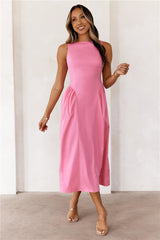 Style Spectacular Midi Dress Pink