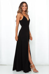 Dear Emilia Do It For Me Maxi Dress Black
