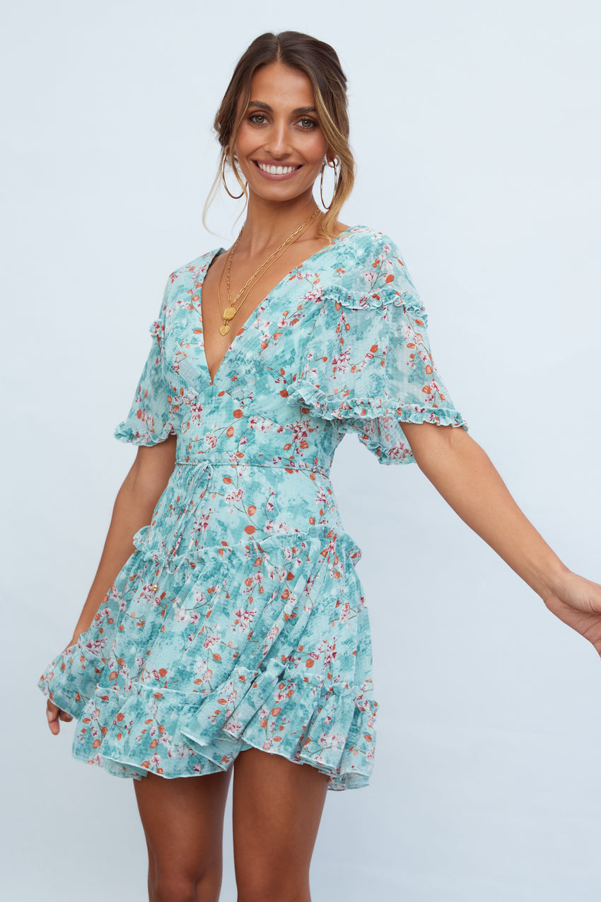 Fairy Godmother Dress Teal