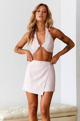 Baby Doll Mini Skirt Pink