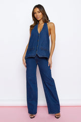 Lioness Top Model Jean Dark Denim
